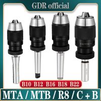 MT1 MT2 MT3 MT4 MT5 R8 C10 C12 C16 C20 B10 B12 B16 B18 B22 Morse Drill Chuck Lathe CNC drill machine self-tightening drill chuck