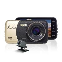 กล้องติดรถยนต์ XCAM X858 / กล้องหน้า-หลัง / ความละเอียด FHD1080P