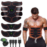 ABS Stimulator Muscle Toner EMS Abdominal Toning Belt Training Body Fitness Shaping Muscle Stimulator Men Women Arm Leg Trainer