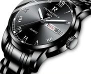 ĐỒNG HỒ NAM R-ONTHEEDGE KÍNH TRÁNG SAPPHIRE + TẶNG KÈM PIN CAO CẤP
