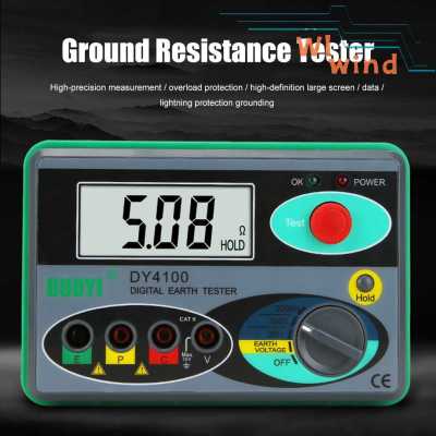 DY4100 เครื่องวัดฉนวนดิจิตอล Megger Meter Earth Resistance Ohm Tester