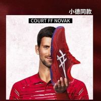 【 รองเท้ากีฬา 】ASSIC COURT FF 2 NOVAK Djokovic รองเท้าเทนนิสมืออาชีพรองเท้ากีฬาตาข่ายระบายอากาศ