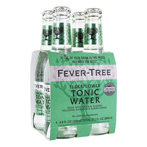 FeverTree Elderflower Tonic Water 200mL x 4 bottles Lazada PH