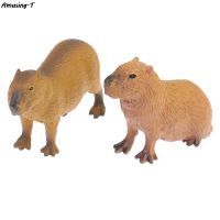 【CC】 New Capybara Oranments Animals Figurines Figure Childrens Collection