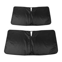 【CW】 Car Front Windscreen Cover UV Protection ParkingSunshadeThickened Car Windshield Sunshades