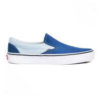 Vans รองเท้าผ้าใบ Classic Slip-On | Utility Pop Delicate Blue/Navy ( VN0A5JMHB0J )