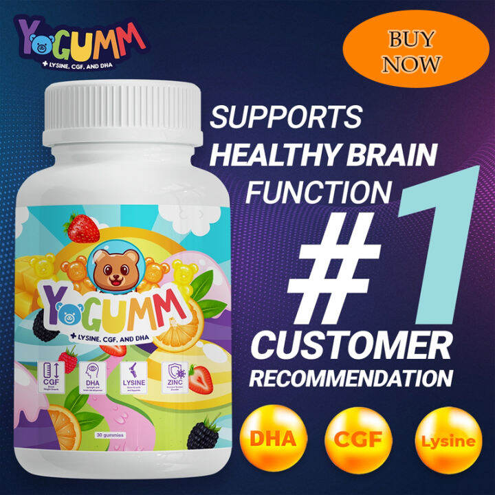NourishHub YOGUMM/ SUPPORT HEALTHY BRAIN FUNCTION MULTIVITAMINS FOR
