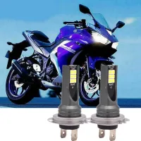 ชุดหลอดไฟซีนอน H7 100W สีขาว สําหรับ YZF R3 2007-2018 NEW