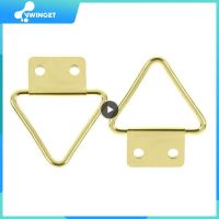 1 10PCS Big Triangle Double Hole Hanging Picture Frame Hardware Accessories Hook Metal Hook Double Hole Hook Storage