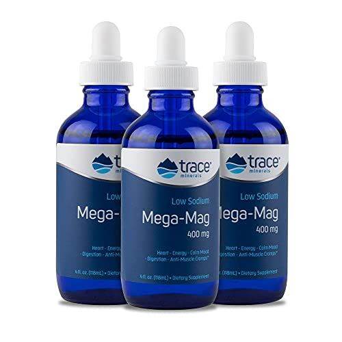 [PRE-ORDER] Trace Minerals Liquid Mega-Mag, 400 mg, 4 Ounce, Liquid ...