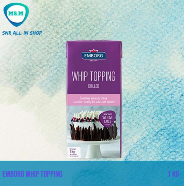Whip Topping Chilled 1KG Lazada PH