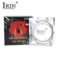 Hot IRIN คุณภาพสูง10ชุดสายกีตาร์1-6สแตนเลสลวด Strings Silver กีตาร์ไฟฟ้าเครื่องดนตรี Accessories