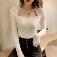 2021NEW Women Punk Gothic Striped Long Sleeve Loose Patchwork Sweater Retro sexy v-neck Oversize Pullover Casual Knitted Jumpers ins