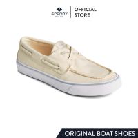 SPERRY BAHAMA II SEACYCLED รองเท้าโบ๊ทชูส์ ผู้ชาย สีขาว ( BOAT - STS23979 )