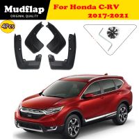 บังโคลนสำหรับ Honda CRV CR-V 2007 ~ 2019ป้องกันบังโคลนบังโคลนรถสาดอุปกรณ์เสริมบังโคลน2008 2009 2010 2012 2018 2015