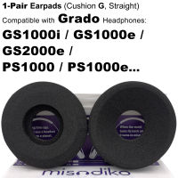 Misodiko หูฟังโฟมสำหรับเปลี่ยนสำหรับ Grado GS1000i, GS1000e, GS2000e, PS1000, PS1000e หูฟัง (หมอนอิง G)