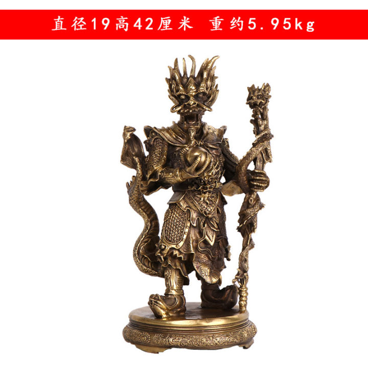 authentic-guarantee-ทองแดงบริสุทธิ์-dragon-king-เครื่องประดับ-east-china-มังกรทะเล-king-หัตถกรรมตกแต่งร้านขายและบ้านพระพุทธรูปทิเบต