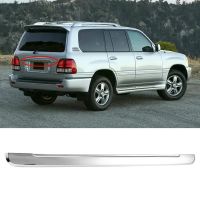 Car ABS Chrome Tail Door Trim Strip Tailgate Frame Trim Strip for Lexus LX470 2003-2007