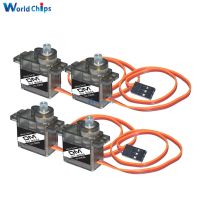 Wholesale 4pcs/Lot MG90S 9g Metal Gear Micro Servos 9g for 450 RC Helicopter Plane Boat Car