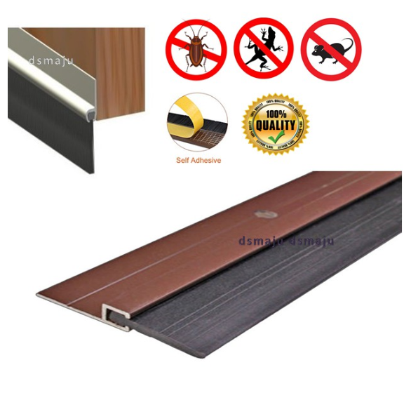 DSMAJU Door Seal Window Seal Door Bottom Seal Door Block Rubber Door