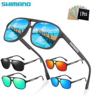 2022 New Shimano Polarized Sunglasses Driving Camping Hiking Fishing Classic Sun Glasses Outdoor Cycling Sports Eyewear Cycling Sunglasses