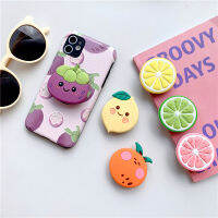 Summer Fruit Mobile Phone Holder Retractable Air Cushion Support Ring Buckle Sucker Paste Type Lazy Universal