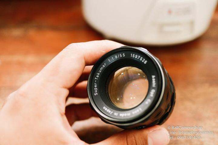 ขายเลนส์มือหมุน-takumar-55mm-f1-8-serial-1597526-for-fujifilm-mirrorless