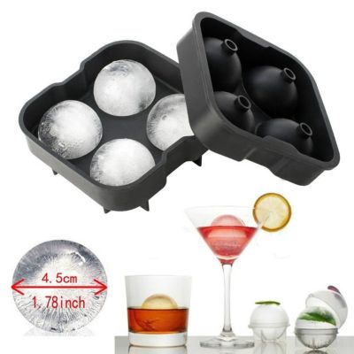 Ice Cube Ball Maker Mold Mould Brick Round Bar Accessiories High Quality Random Color Ice Mold Kitchen Tools Ice Maker Ice Cream Moulds