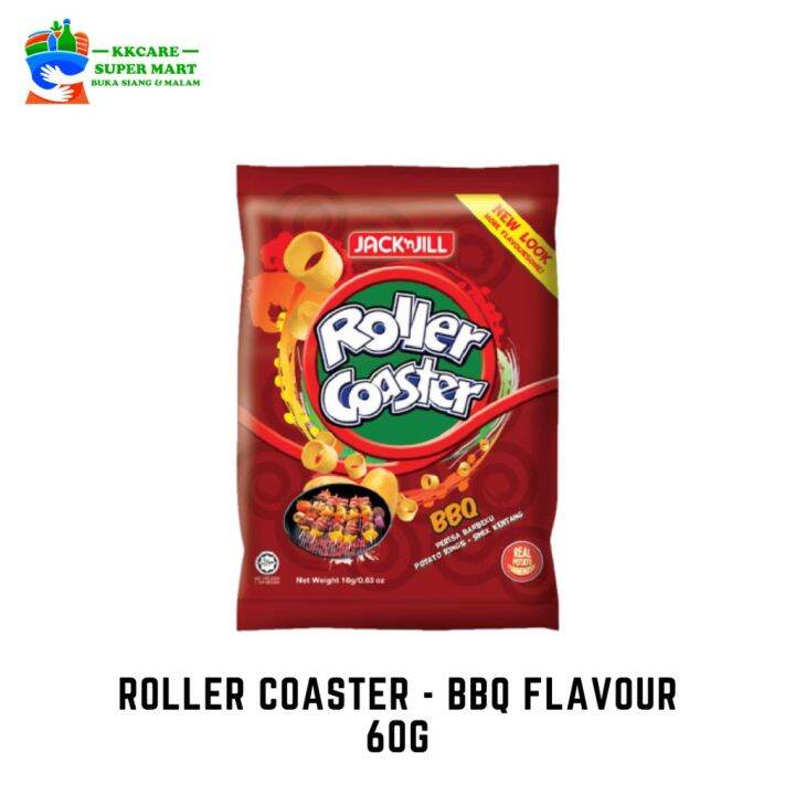 Roller Coaster BBQ Flavour 60g Lazada