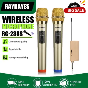 professional Wireless microphone dual handheld. Professional