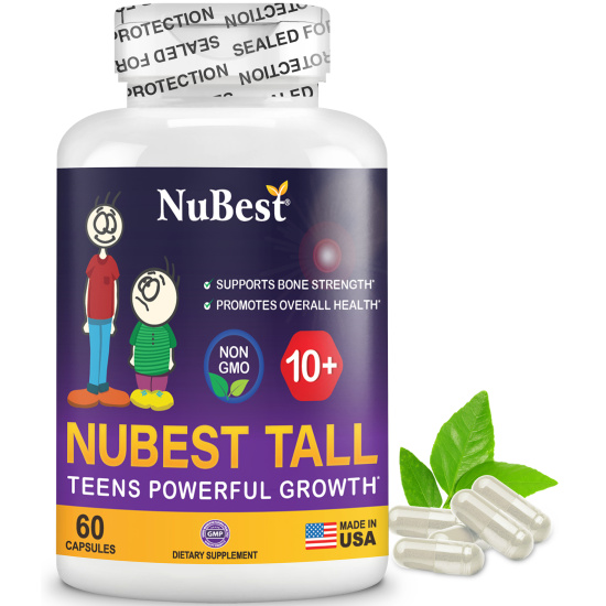 Nubest tall 10+ hộp 60 viên trẻ trên 10 tuổi - thực phẩm bảo vệ sức khoẻ - ảnh sản phẩm 1