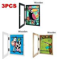 【hot】☈卍✧  3/2/1Pcs Kids Frame Magnetic Front Changeable Frametory Poster Photo Paintings Pictures Display