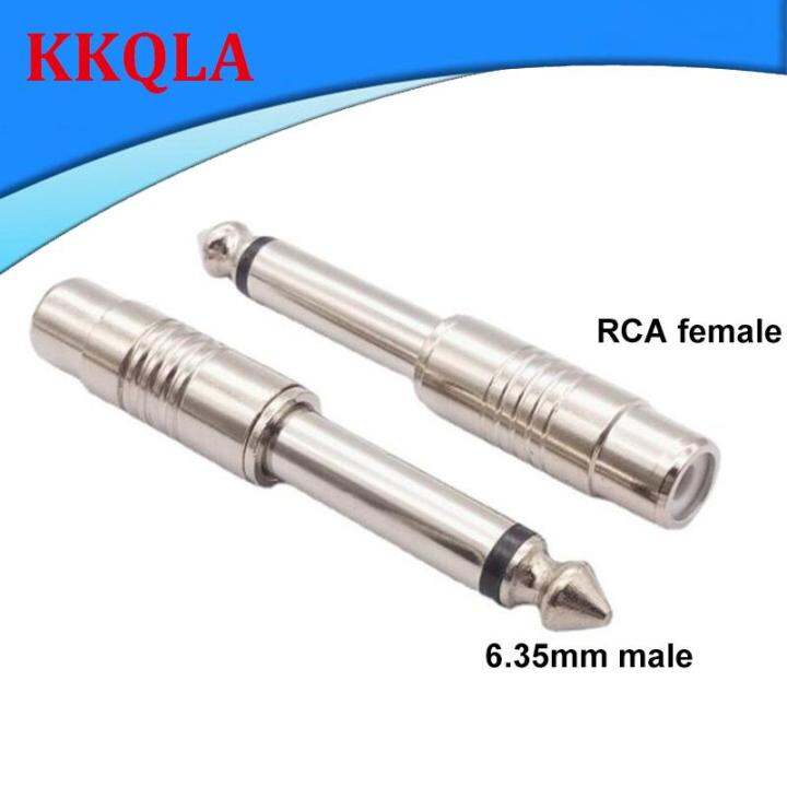 qkkqla-6-35mm-mono-male-rca-female-jack-audio-adapter-6-5-mm-1-4-male-plug-mono-adapter-connector-converter-ts