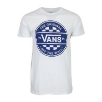 เสื้อยืดผ้าฝ้ายพิมพ์ลายขายดี เสื้อยืดลําลอง แขนสั้น พิมพ์ลาย VANS แฟชั่นสําหรับผู้ชายS-5XL