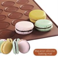 Non-Stick Silicone Macaron Macaroon Pastry Oven Baking Mould Sheet Mat DIY Mold   Useful Tools Cake  Bakeware   Cake Mold Bread  Cake Cookie Accessori