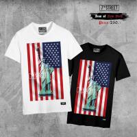 เสื้อยืดแขนสั้น 7thStreet​  ลายIcon of new york  รุ่น ICO ของแท้100%  พร้อมส่ง 2 สี