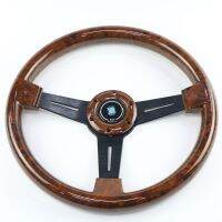 ❄✻ Universial 14 inch 350mm wood Car steering wheel with quick release for BMW Audi Toyota Honda