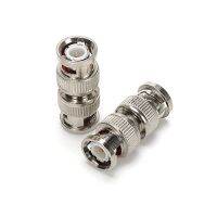 1PCS BNC Plug Male to BNC Male Coaxial Coupler Straight Adapter ConnectorWires Leads Adapters