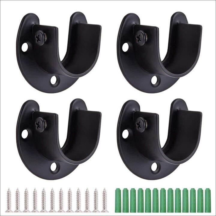 stainless-steel-hanger-rod-bracket-u-shaped-open-socket-bracket-shower-curtain-rod-end-support-flange