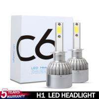 ชิ้นส่วนทดแทนหลอดไฟหน้าของรถยนต์ Led,ชิ้นส่วนหลัก2ชิ้น36W 8000K ลำแสง COB