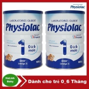 Combo 2 Lon sũa Physiolac số 1 900g Date 2023