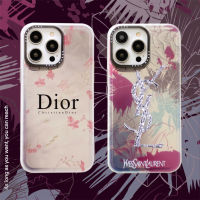 3D ลายการ์ตูนน่ารักดอกไม้สีชมพูสำหรับ IPhone 15 14 13 Pro Max เคสโทรศัพท์แฟชั่น