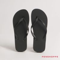 [A Full of energy]☋รองเท้าแตะผู้หญิง Penshoppe พื้นฐาน Flip Flops (สีดำ/ปะการัง/สีเทาเข้ม)