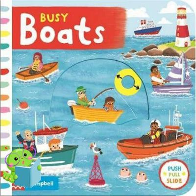 This item will make you feel good. &gt;&gt;&gt; หนังสือนิทานภาษาอังกฤษ Busy Boats ( Board book )