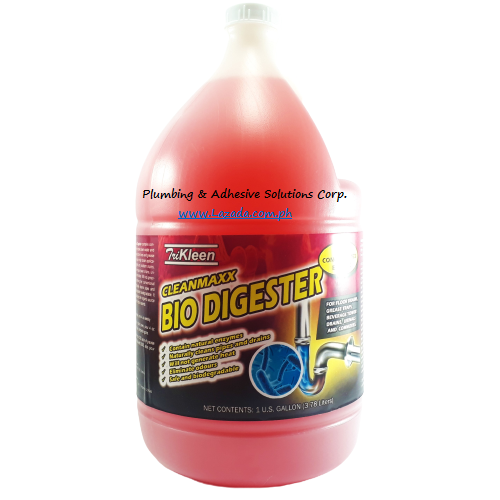 Drain Cleaner Grease Trap Cleaner GALLON Odor Eliminator on Drain Pipes