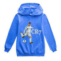 Cristianos Ronaldos เสื้อสเวตเชิ้ตเด็กมีฮู้ดสำหรับ H1931A (ขนาด100-170)