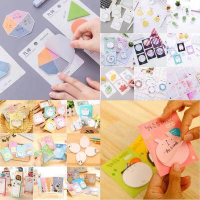 [10 ชิ้น] เลือกได้ 20 ลาย! กระดาษโน๊ต กาวในตัว sticky note ลายการ์ตูน ลดพิเศษไม่จำกัดจำนวน! น่ารัก น่าสะสม set 1 ac ac99.