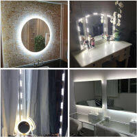 Hot Led Vanity Mirror Make Up Light Ultra Bright LED สีขาวหรี่แสงได้ Touch Control 12V โมดูลสำหรับแต่งหน้าตารางกระจกห้องน้ำ