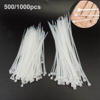 1000/500pcs Self-locking plastic nylon zip tie 3*100 3*150 3x200mm 5x150 4*200 fastening ring Hardware Cable Loop Wire Wrap B4 Cable Management