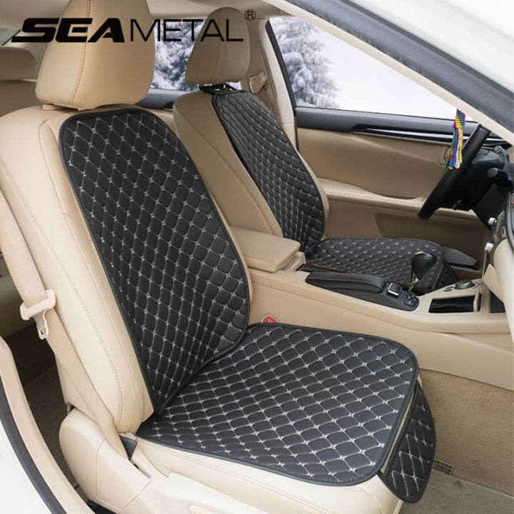 PU Leather Car Seat Cover Protector Cushion Mats with Backseat